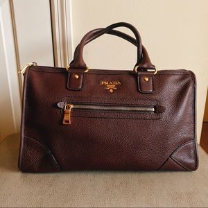 Prada Brown Leather Purse